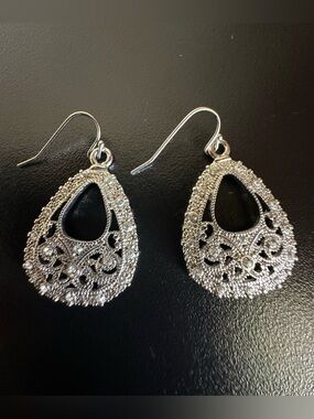 Art Nouveau Teardrops Earrings